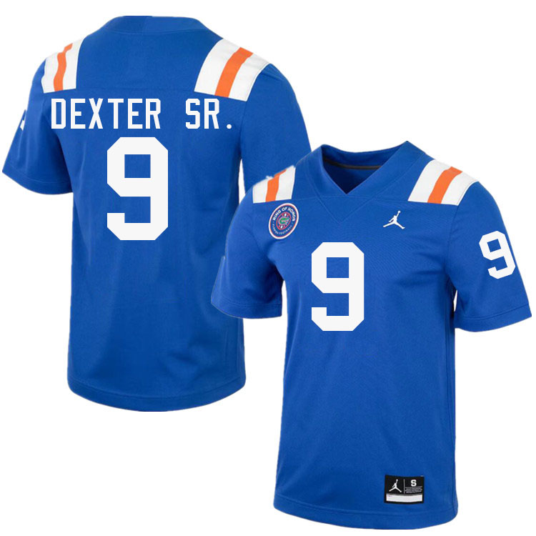 Gervon Dexter Sr. Florida Jersey,Florida Gators #9 Gervon Dexter Sr. Jersey Youth-Retro Royal